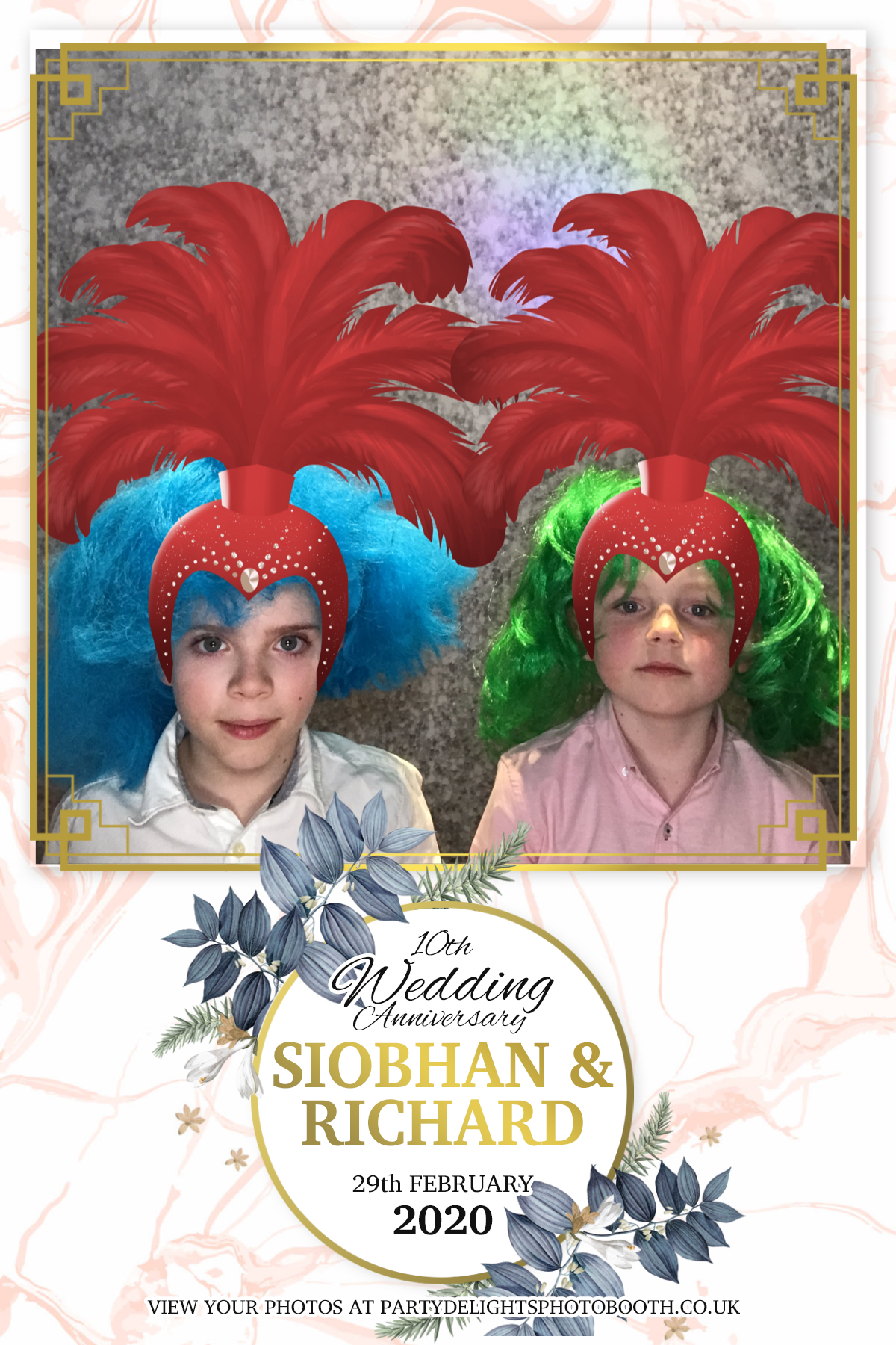Siobhan and Richards Vow renewal  | View more photos from the event at gallery.partydelightsphotobooth.co.uk/u/PartyDelightsPhotoBooth/Siobhan-and-Richards-Vow-renewal